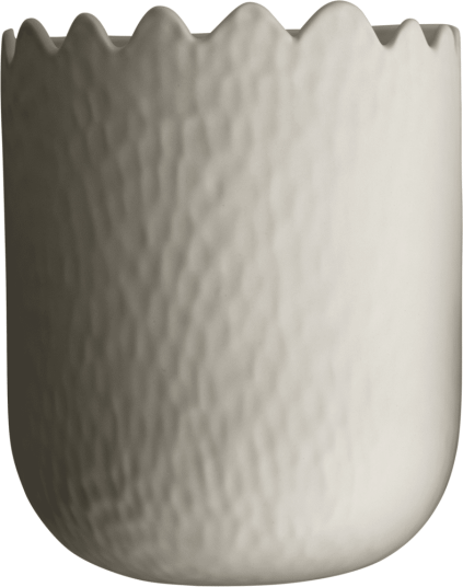 Dbkd Flowery veggkrukke 24 cm Creme