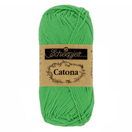 Scheepjes Catona Garn 389 Eple Grønn - 25g