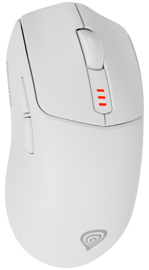 Genesis Zircon 500 Trådløs Gamingmus Hvit 10 000 DPI Genesis Zircon 500 Trådløs Gamingmus Hvit 10 000 DPI