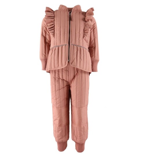 En Fant Thermal Set Girl - Solid - Pink - 110