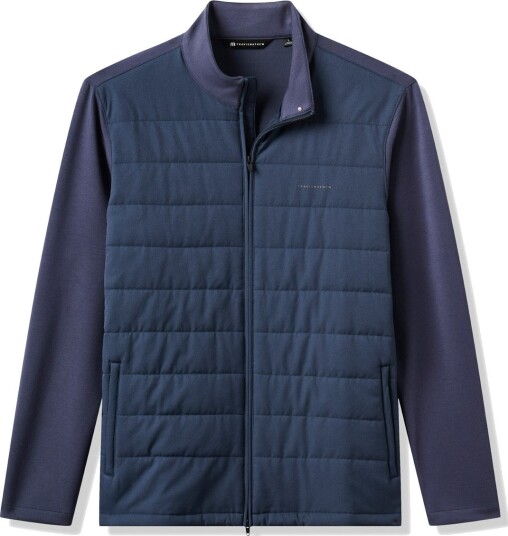 Travis Mathew Point Of Sail 2.0 Golfjakke herre Mood Indigo X Large