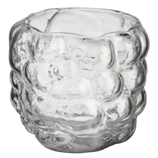 Kosta Boda Moss 7,3 cm Transparent Lysestake for Duftlys