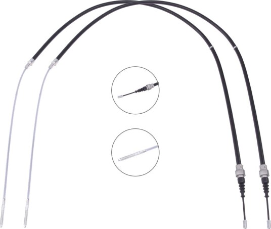 RIDEX 124C1138 Tautrekk håndbremse RIDEX 124C1138 Tautrekk håndbremse
