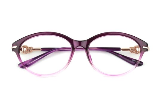 Briller LightFun fra eo Selection Lilla Plast cateye Medium