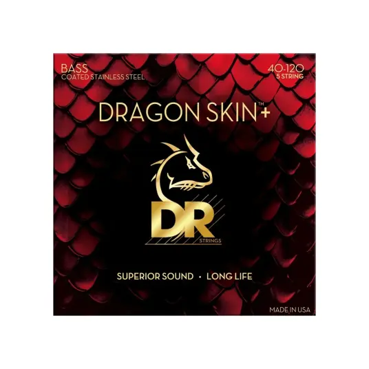 DR Strings Dragon Skin+ DBS5-40 Coated