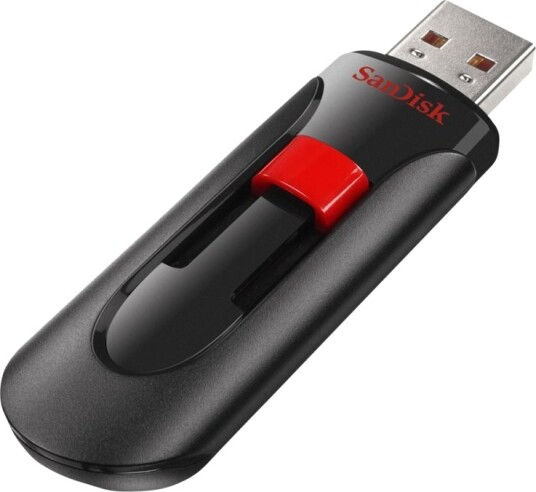 Sandisk Cruzer Glide Usb-Flashstasjon 128 Gb Usb 2.0 Sandisk Cruzer Glide Usb-Flashstasjon 128 Gb Usb 2.0