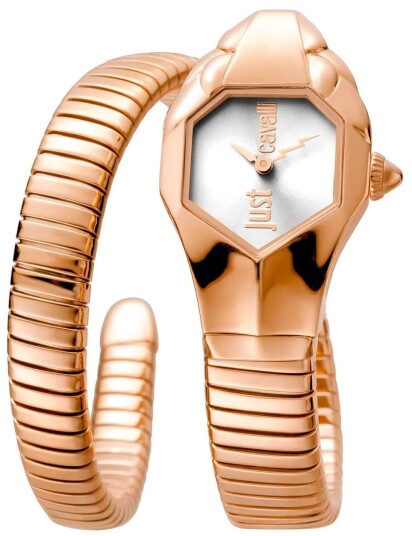Just Cavalli Dameklokke JC1L001M0065 Signature Snake Just Cavalli Dameklokke JC1L001M0065 Signature Snake