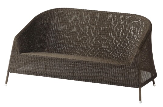 Cane-line Kingston 2-seter sofa Mocca Brun
