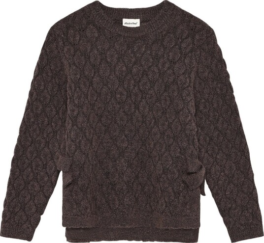 Minymo Pullover Knit Brown 98