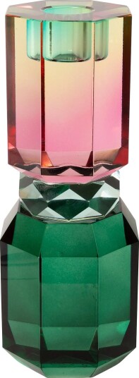 C"est Bon | Crystal Holder Teal/Light Mint/Pink Ombre,18,5X7X7 | 7X7X18.5CM