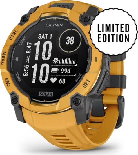 Garmin Instinct 3 Solar 50mm Sunburst Gray Garmin Instinct 3 Solar 50mm Sunburst Gray