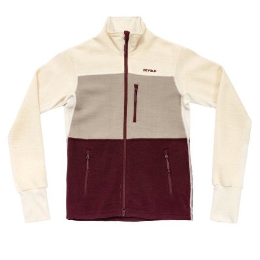 Devold Thermo Wool Jkt Wmn Port/raw White/stone S Devold Thermo Wool Jkt Wmn Port/raw White/stone S