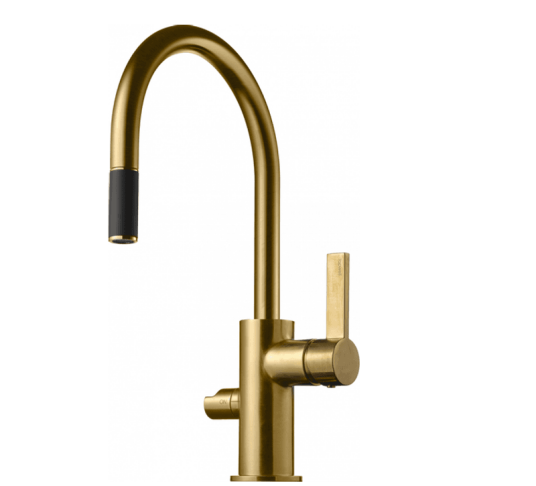 Tapwell Arm385 Kjokkenbatteri Brushed Honey Gold