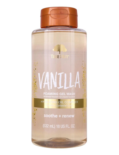Tree Hut Foaming Gel Wash Vanilla   Nude   532 ML