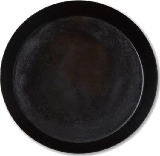 Delivita Round Iron Dish 12"" Black