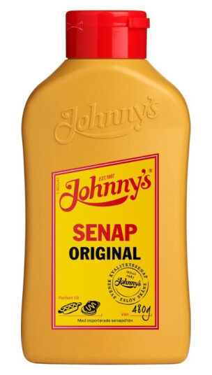 Johnnys Original Sennep 480g Johnnys Original Sennep 480g