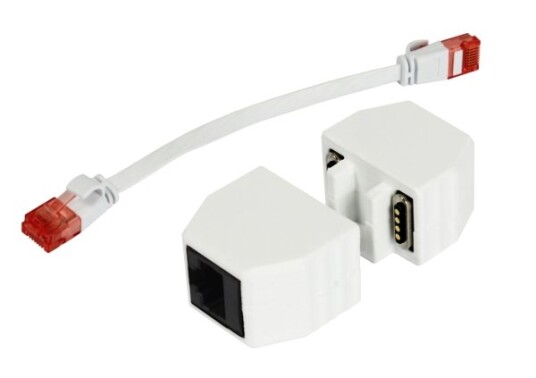 Allnet Rj45 Magnetisk Sikkerhetskobling Utløserkontakt Poe-Kompatibel Opptil 10Gbit