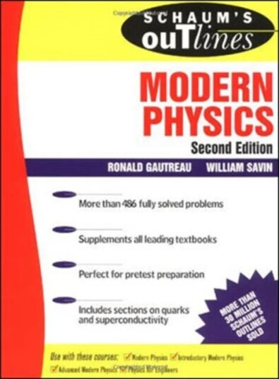 Schaum'S Outline Of Modern Physics Av Ronald Gautreau