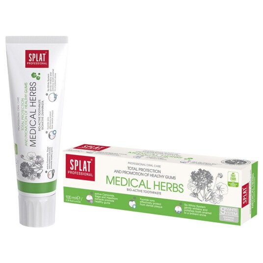 Splat profesjonelle medisinske urter med fluor 100 ml Splat profesjonelle medisinske urter med fluor 100 ml