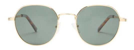 Le Specs Odyssey Gold With Polarised Khaki Mong Lens