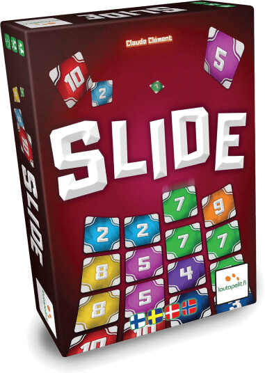 Spilbræt Slide (Nordic + En) - Multi/patterned - ONE SIZE