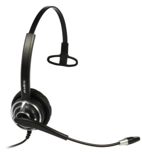 Plusonic Headset 81P monaural NC Wideband