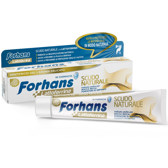 FORHANS Tannkrem Natural Shield Lactoferrin 75 ml.
