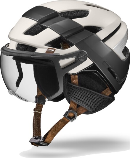 Julbo Itineraire Evo Sykkelhjelm - 54-58cm - Beige/Svart