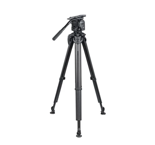 OConnor 1040 Fluid Head & Flowtech 100 Med Feet Handle & Case OConnor 1040 Fluid Head & Flowtech 100 Med Feet Handle & Case