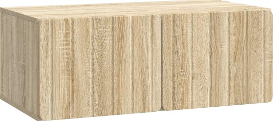 Vegghengt TV skap Sonoma eik 78,5 x 41 x 30 cm Konstruert tre Vegghengt TV skap Sonoma eik 78,5 x 41 x 30 cm Konstruert tre
