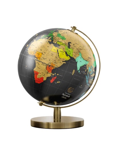 Luckies Scratch Globe Large Luckies Scratch Globe Large