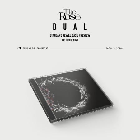 The Rose Dual Jewel Case Dusk Version incl. Photo & Lyric Book, 2 Polaroid Photos + Sticker Pack CD The Rose Dual Jewel Case Dusk Version incl. Photo & Lyric Book, 2 Polaroid Photos + Sticker Pack CD