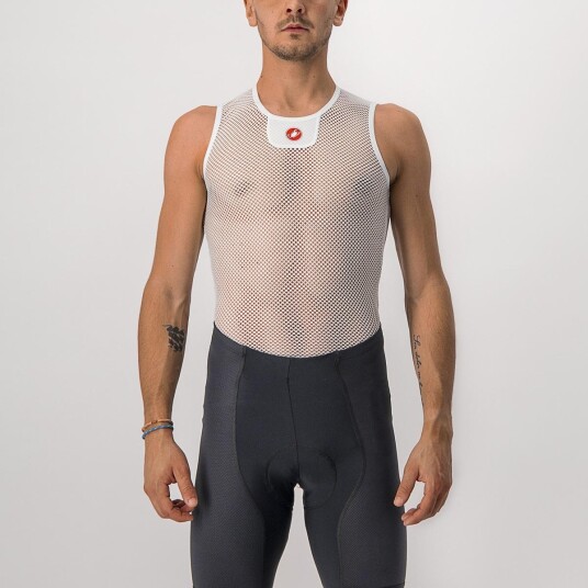 Castelli Core Mesh 3 Ermeløs Sykkeltrøye Hvit