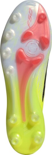 adidas F50 Elite LL AG Fotballsko Gul/Hvit 46