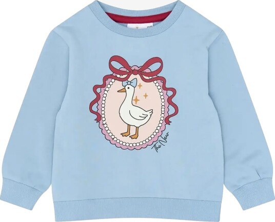 THE NEW SIBLINGS Tnstyasmina Sweatshirt ASHLEY BLUE 104 THE NEW SIBLINGS Tnstyasmina Sweatshirt ASHLEY BLUE 104