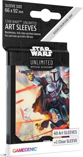 Gamegenic Star Wars Unlimited Art Sleeves Mandalorian