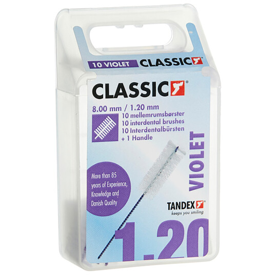 Tandex Classic Interspace Brushes Medium VIOLET