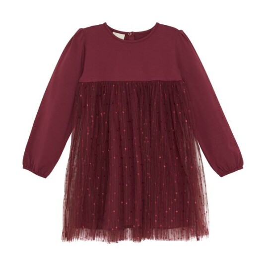 En Fant Dress Tulle - Red - 122