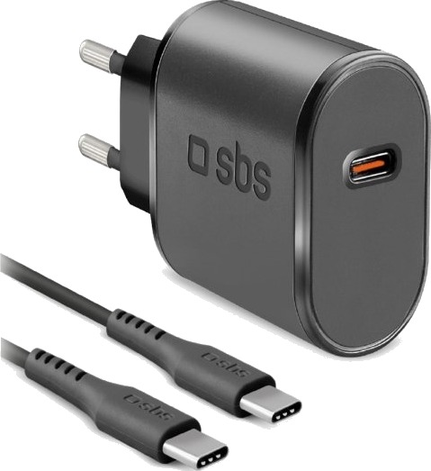 Sbs TEKITTRTC15W Innendørs, Ac, 9 V, 1 M, Sort