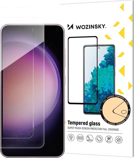 Wozinsky Tempered Glass Tempered Glass for Samsung Galaxy S26 Compatible with Fingerprint Reader 2 Pcs Wozinsky Tempered Glass Tempered Glass for Samsung Galaxy S26 Compatible with Fingerprint Reader 2 Pcs