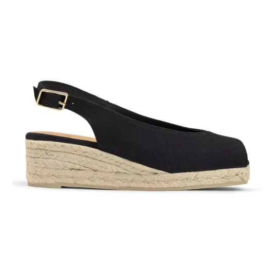 Castañer, Dame, Sko, Svart, 39 EU,