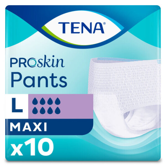 Tena Pants Maxi, Large, 10 stk.