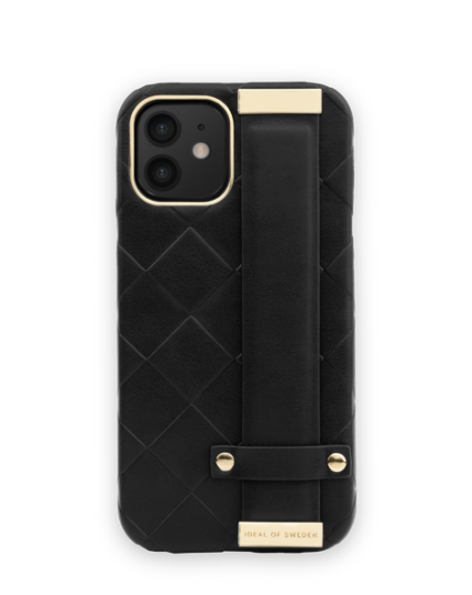 iDeal of Sweden Statement Case Iphone 12/12p Braided Smooth Noir