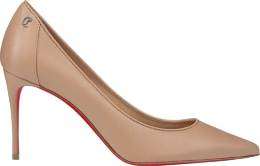 Christian Louboutin Dame Sko Beige 40 EU,
