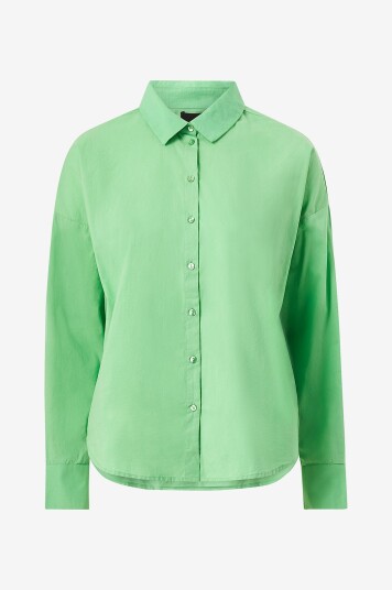pieces - Skjorte pcTanne LS Loose Shirt - Grønn