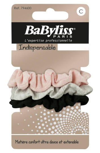 BABYLISS SCRUNCHIES HÅRSTRIKK, 3 STK BABYLISS SCRUNCHIES HÅRSTRIKK, 3 STK
