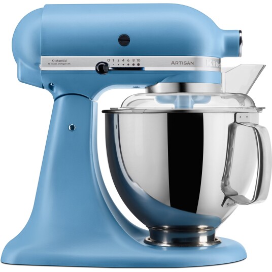 KitchenAid Artisan Kjøkkenmaskin 4,8L 300W med Tilbehør Velvet Blue KitchenAid Artisan Kjøkkenmaskin 4,8L 300W med Tilbehør Velvet Blue