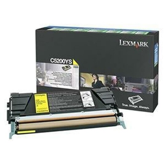 Lexmark Toner Lexmark C5200ys Gul