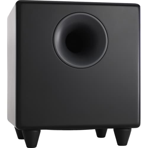 Audioengine S8 Subwoofer Satin Svart Svart Audioengine S8 Subwoofer Satin Svart Svart