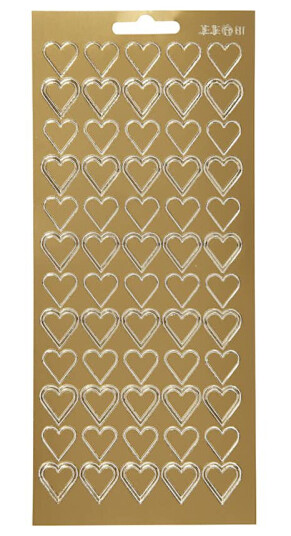 Stickers Creativ Company Hjerter 1